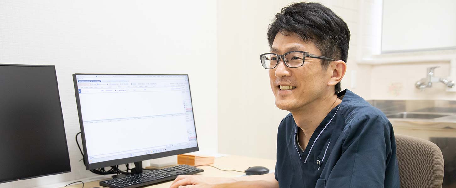 キービジュアルイメージ　院長 平田 育大